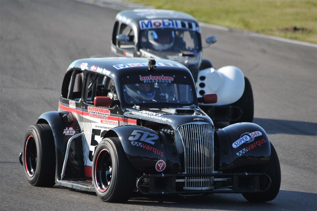 Kevin Verner er storfavoritten i OK Mobil 1 Legend Car
(Foto: Morten Alstrup)